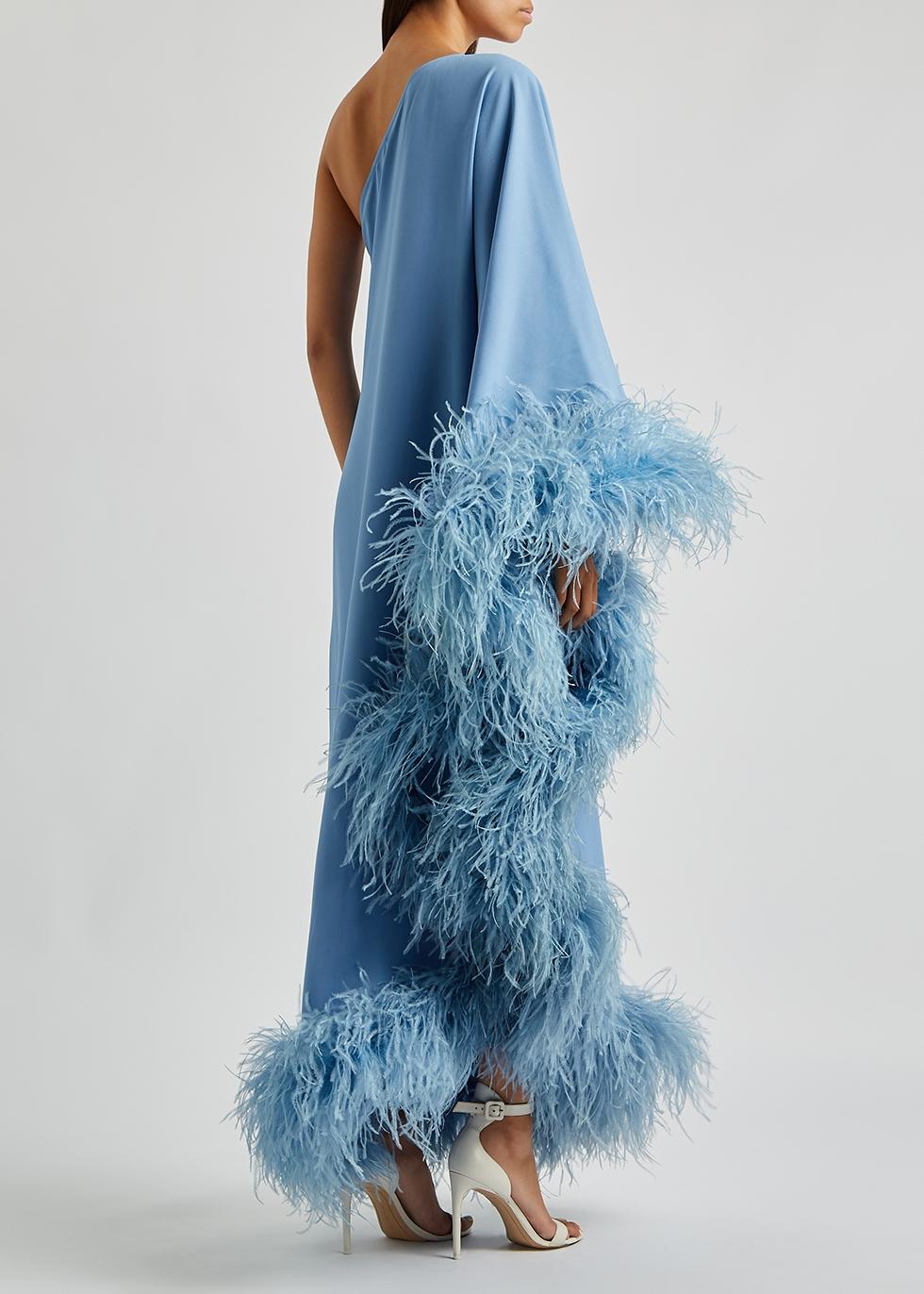 taller marmo feather dress