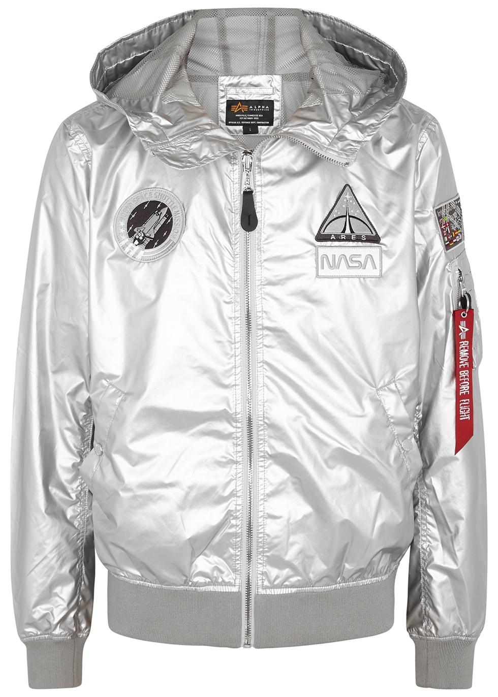 metallic nasa jacket