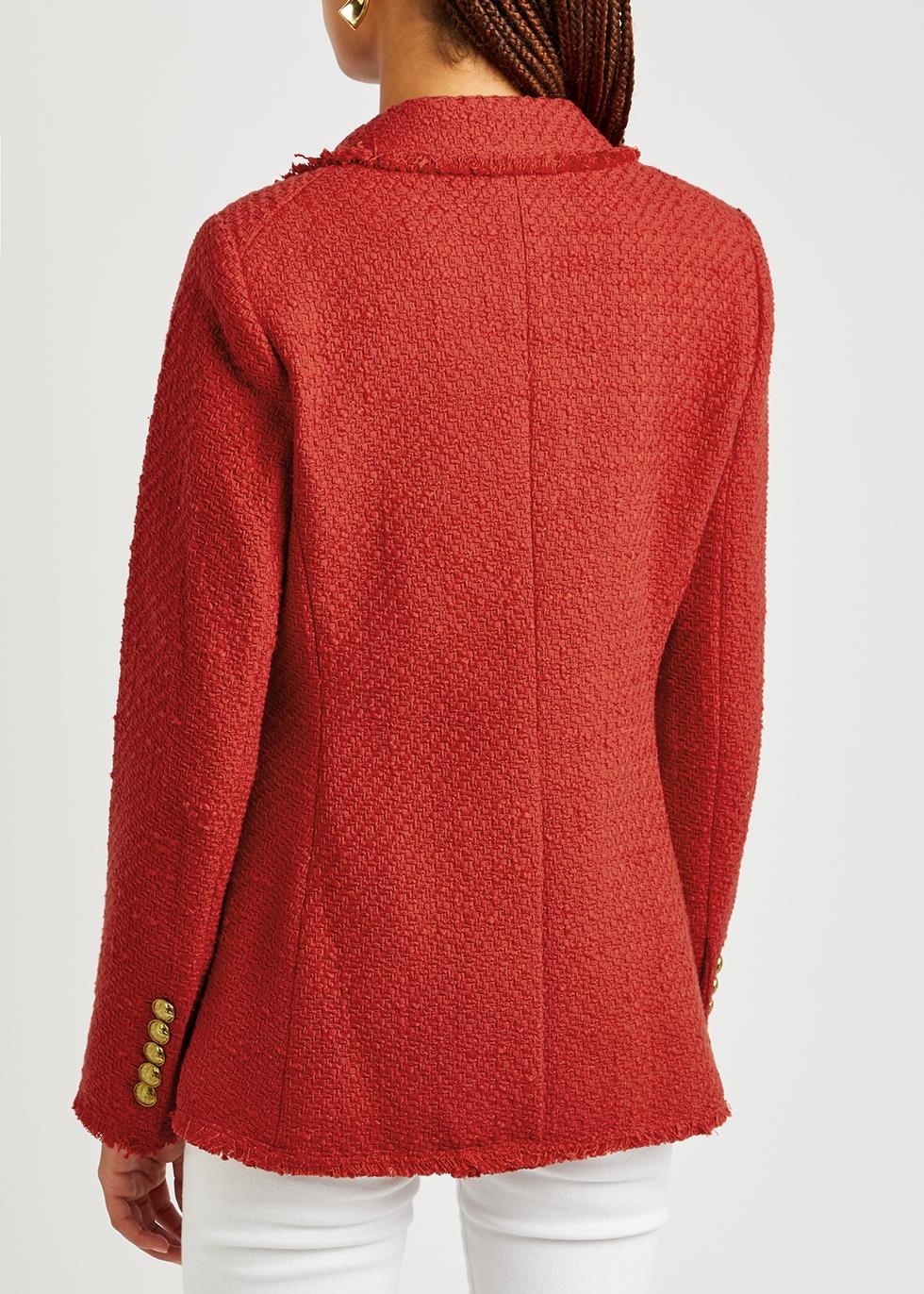 Veronica Beard Miller Dickey Jacket in Red Lyst