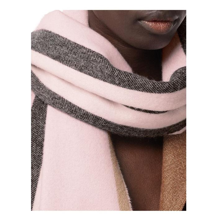 Burberry reversible icon stripe cashmere scarf Clearance