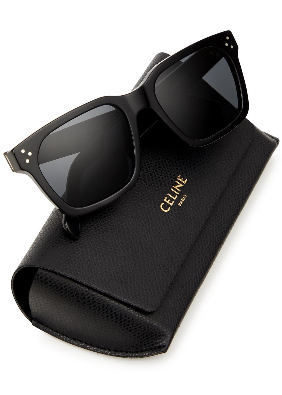 Celine Wayfarer-style Sunglasses in Black for Men | Lyst