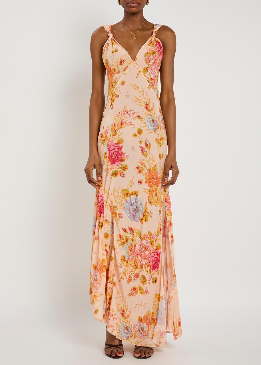 sofia satin floral maxi dress Never Fully Dressed | Introducing.. The Sofia Dress (THE most perfect wedding guest, bridesmaid, mother of the bride dress you ever did see?!)