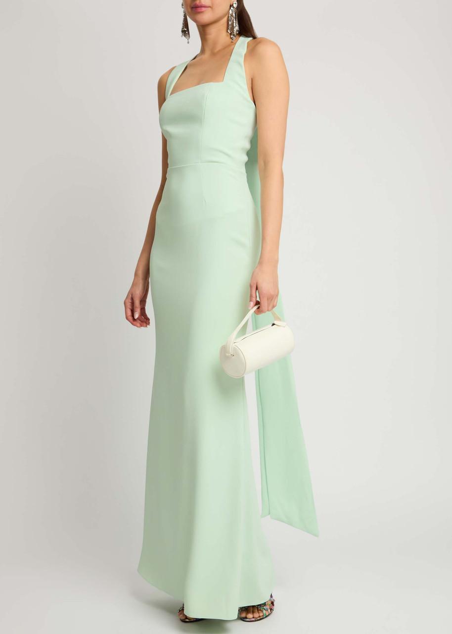 olive green maxi dress Kris Pleated Maxi Dress - Martini Olive