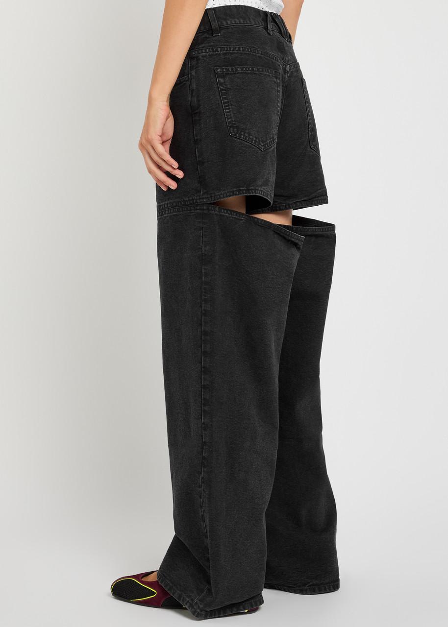 デニム・ジーパン THE ATTICO Women Denim Pants 24A241WCP113D066 100 Black The Attico Jeans for Women | Online Sale up to 50% off | Lyst