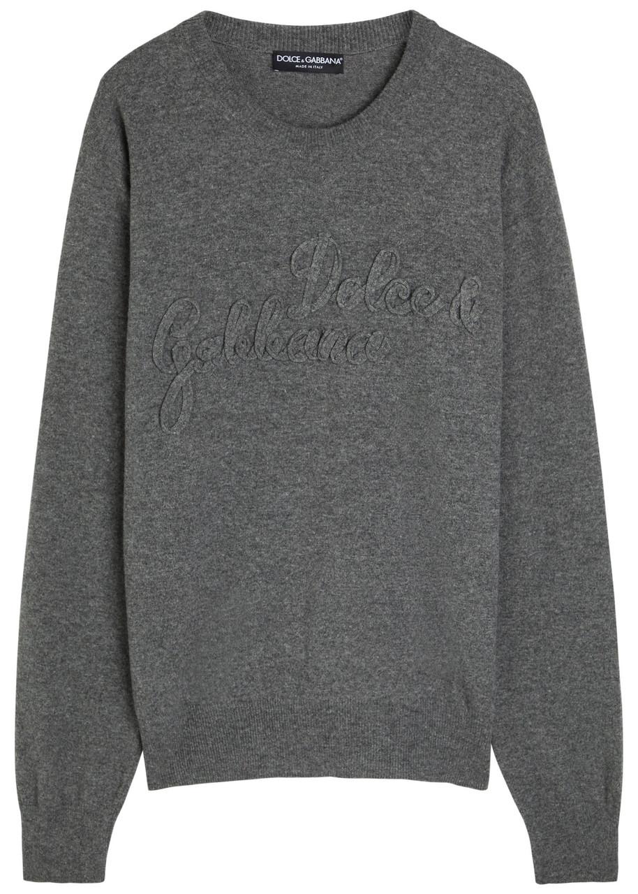 スウェット・トレーナー DOLCE & GABBANA Logo print sweatshirt Gray G9AQVTG7M8G 17403896_50936144_322.jpg