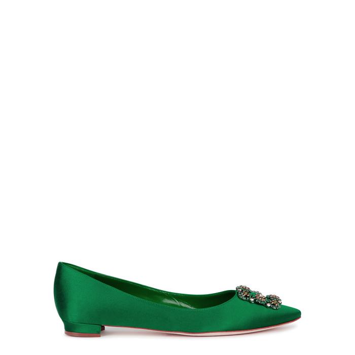 manolo blahnik emerald green