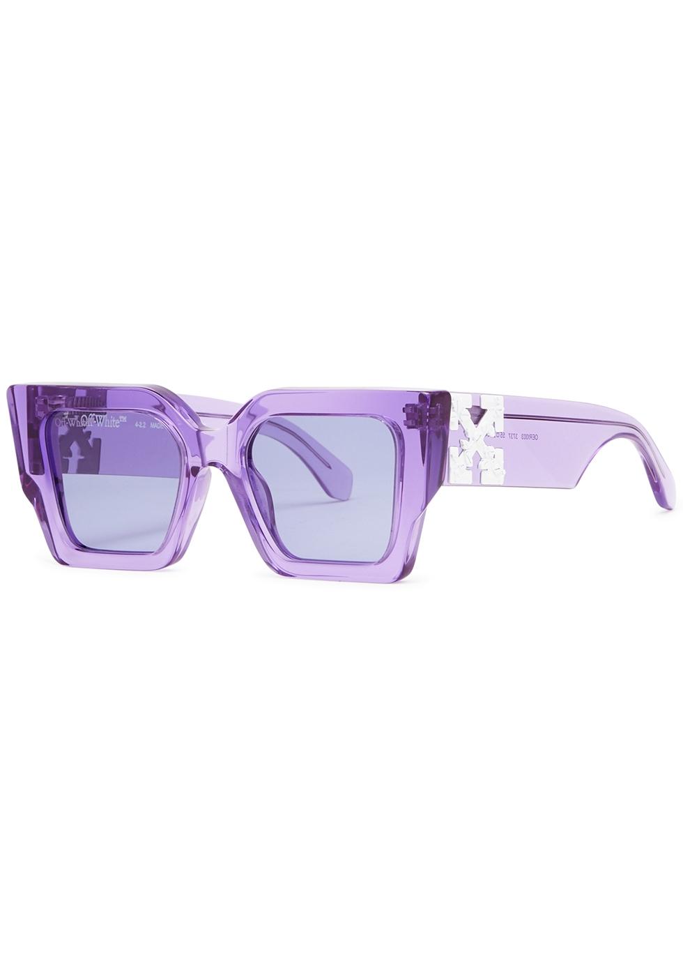 Off-White c/o Virgil Abloh Catalina Oversized Square-frame Sunglasses in  Purple for Men