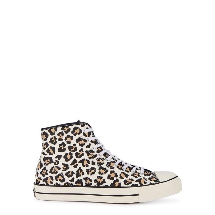 converse lucky star leopard