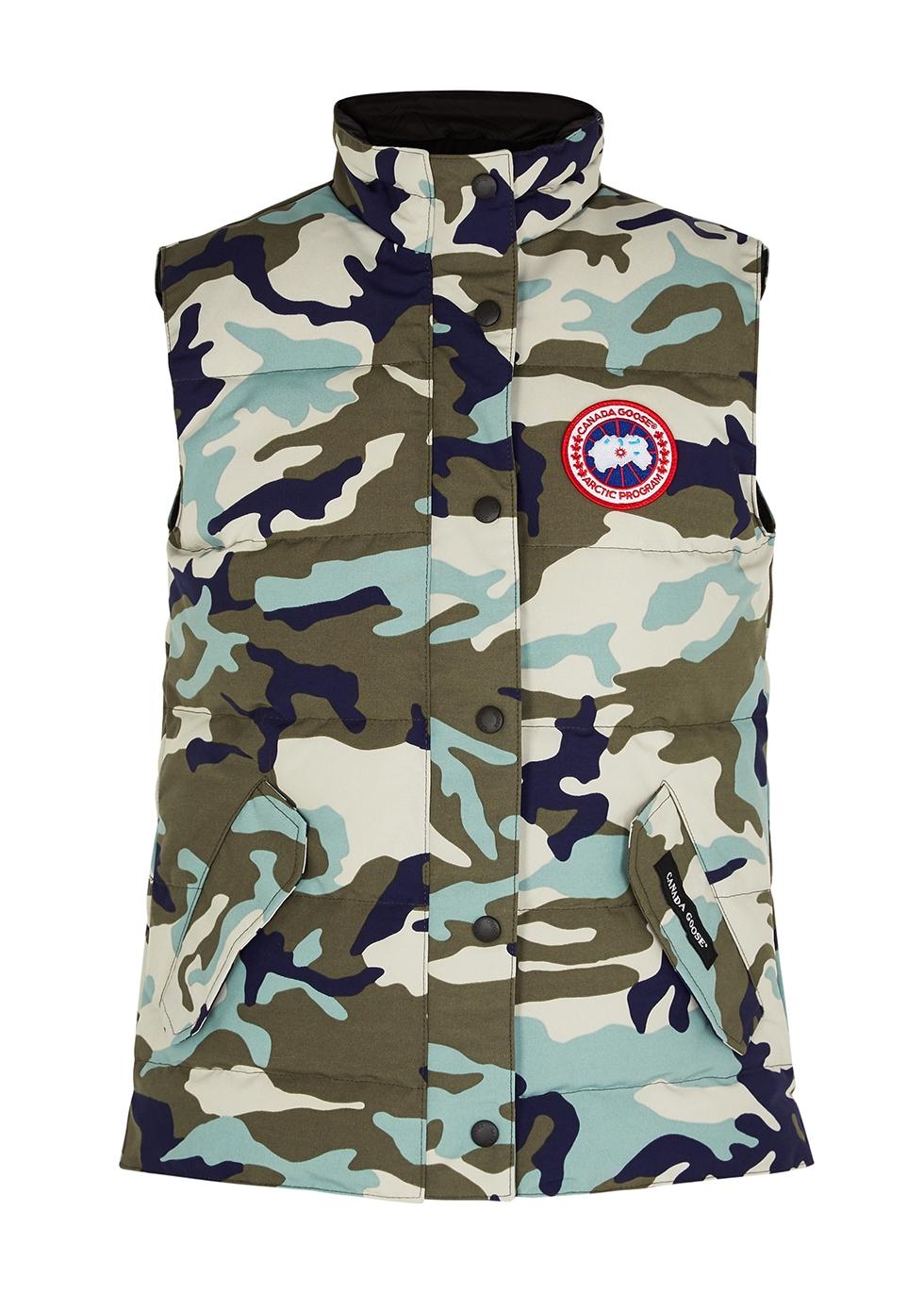 Canada Goose Freestyle Camouflage Arctic-tech Shell Gilet | Lyst UK