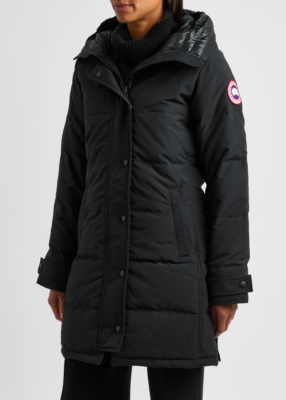 Canada Goose Shelbourne Hooded Arctic-Tech Parka in Black Lyst UK