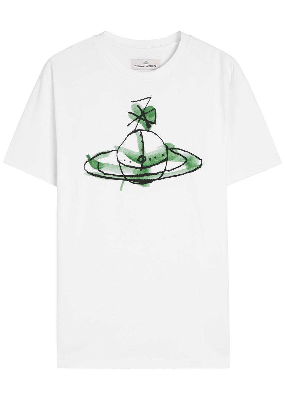 Vivienne Westwood Brushstroke Orb T Shirts for Men - Up to