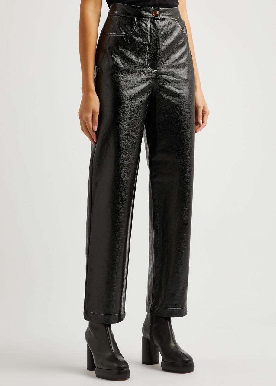 Kitri vinyl shop trousers