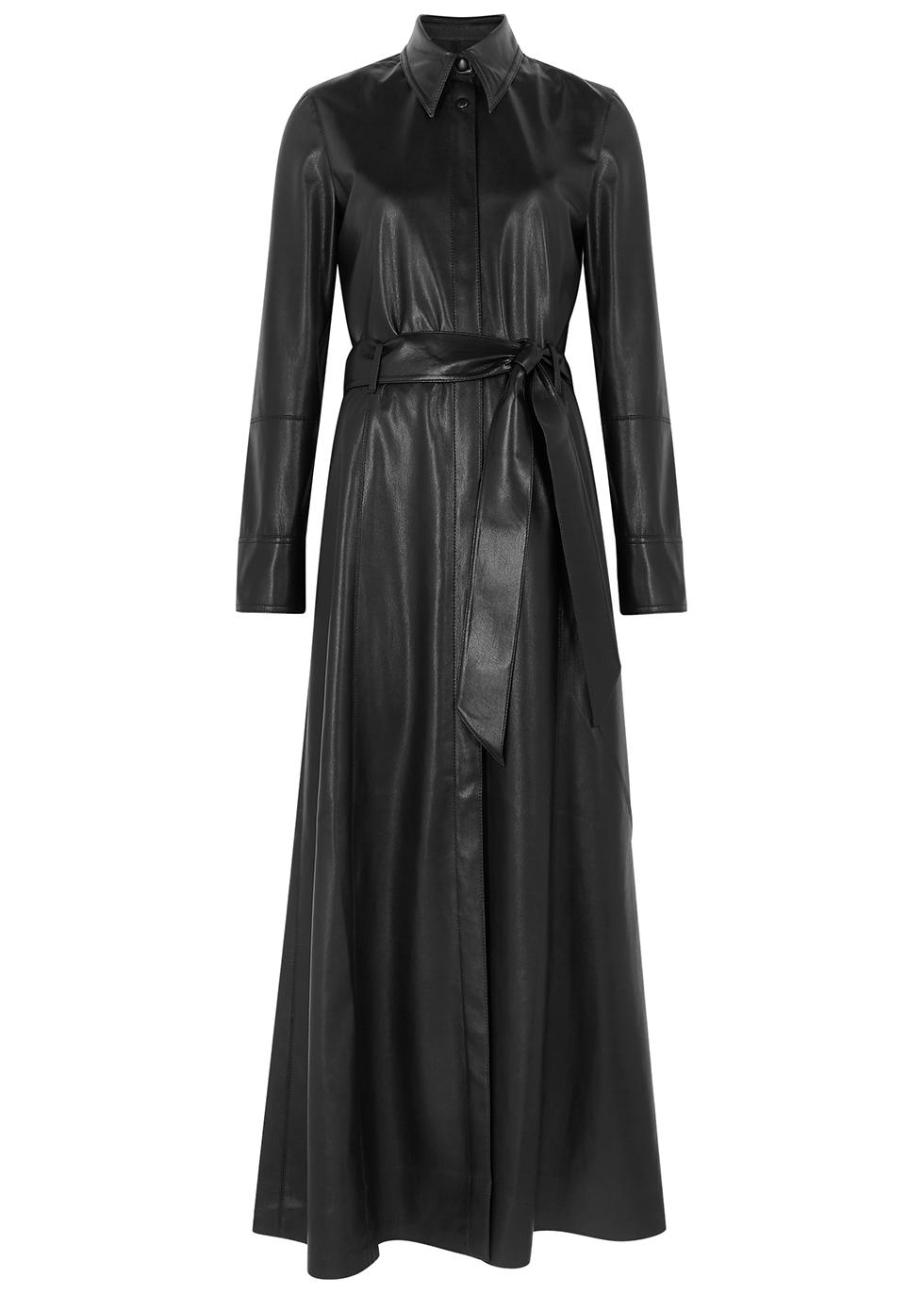 nanushka black dress