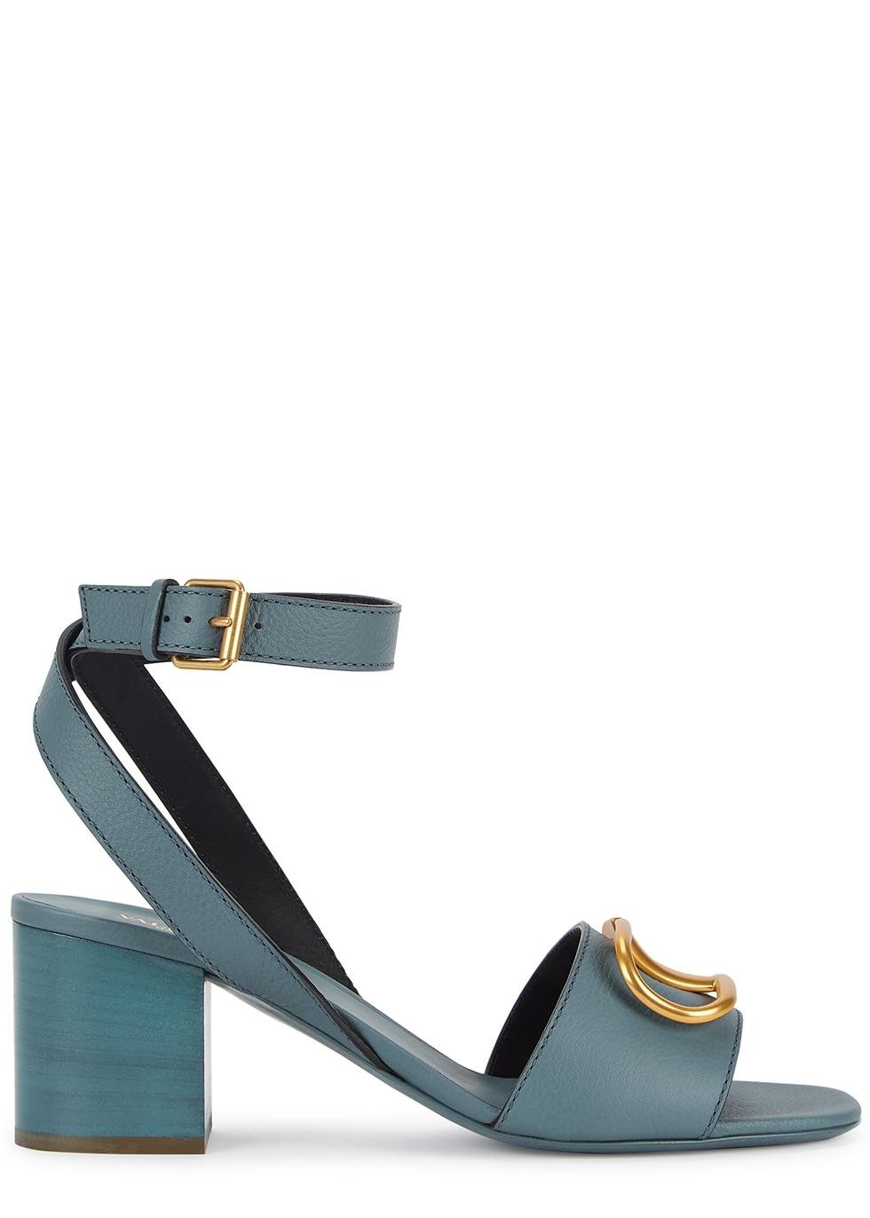 duck egg blue sandals