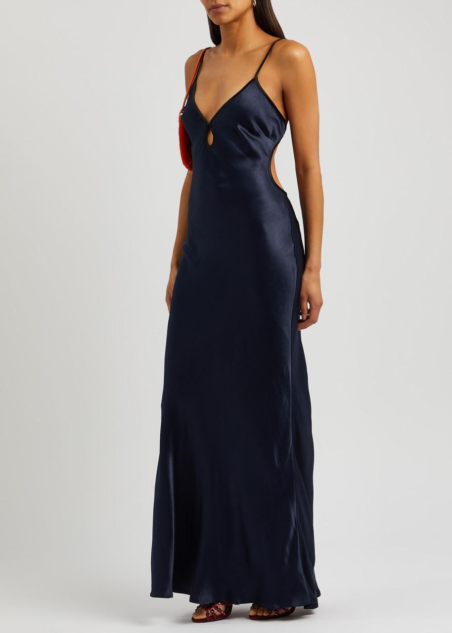 bec and bridge blue maxi dress Aqua Blue Bridesmaid Dresses Long Chiffon Wedding Party Dress w/straps –  DaisyFormals-Bridesmaid and Formal Dresses in 59+ Colors main image 0