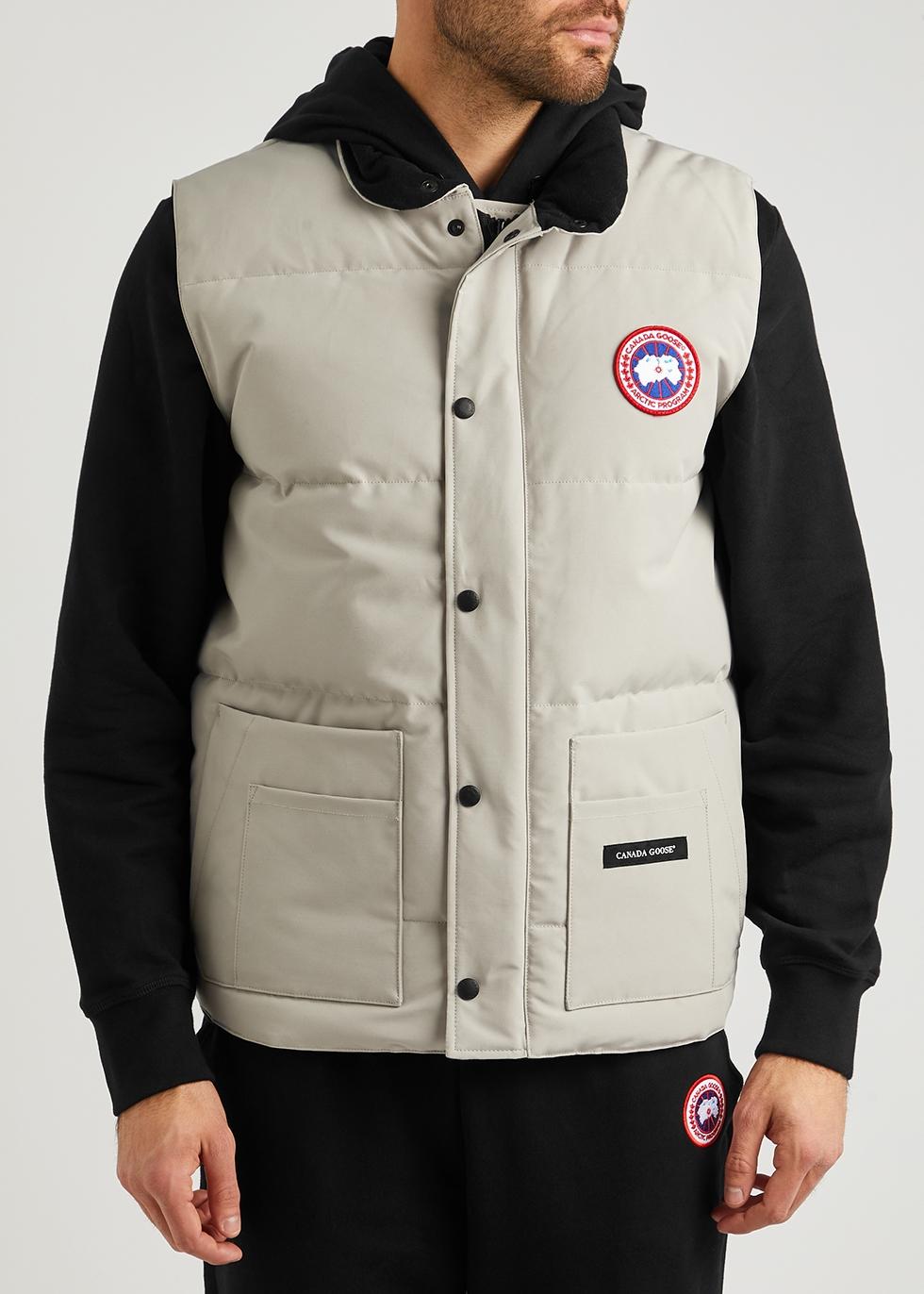 Canada Goose Freestyle Quilted Artic-tech Gilet in White for Men | Lyst