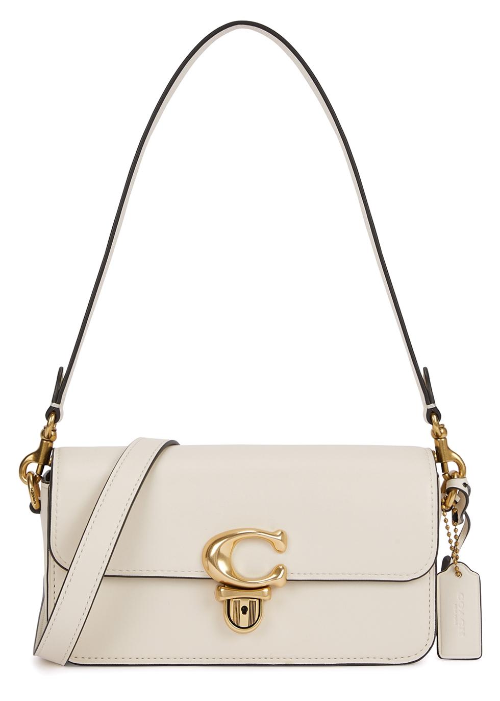 COACH Studio Baguette Leather Shoulder Bag in Metallic Lyst