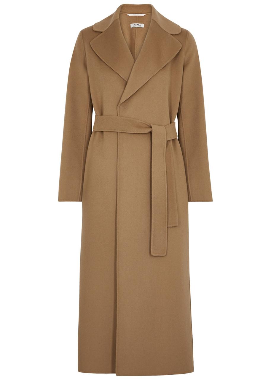 Max Mara S Max Mara Poldo Wool Coat in Natural | Lyst Max Mara S Max Mara Poldo Wool Coat in Natural | Lyst