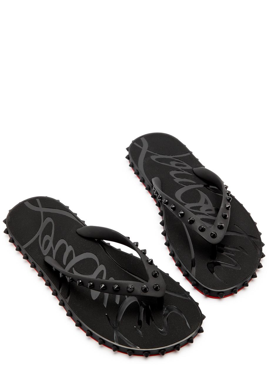 Louboutin flip flops best sale