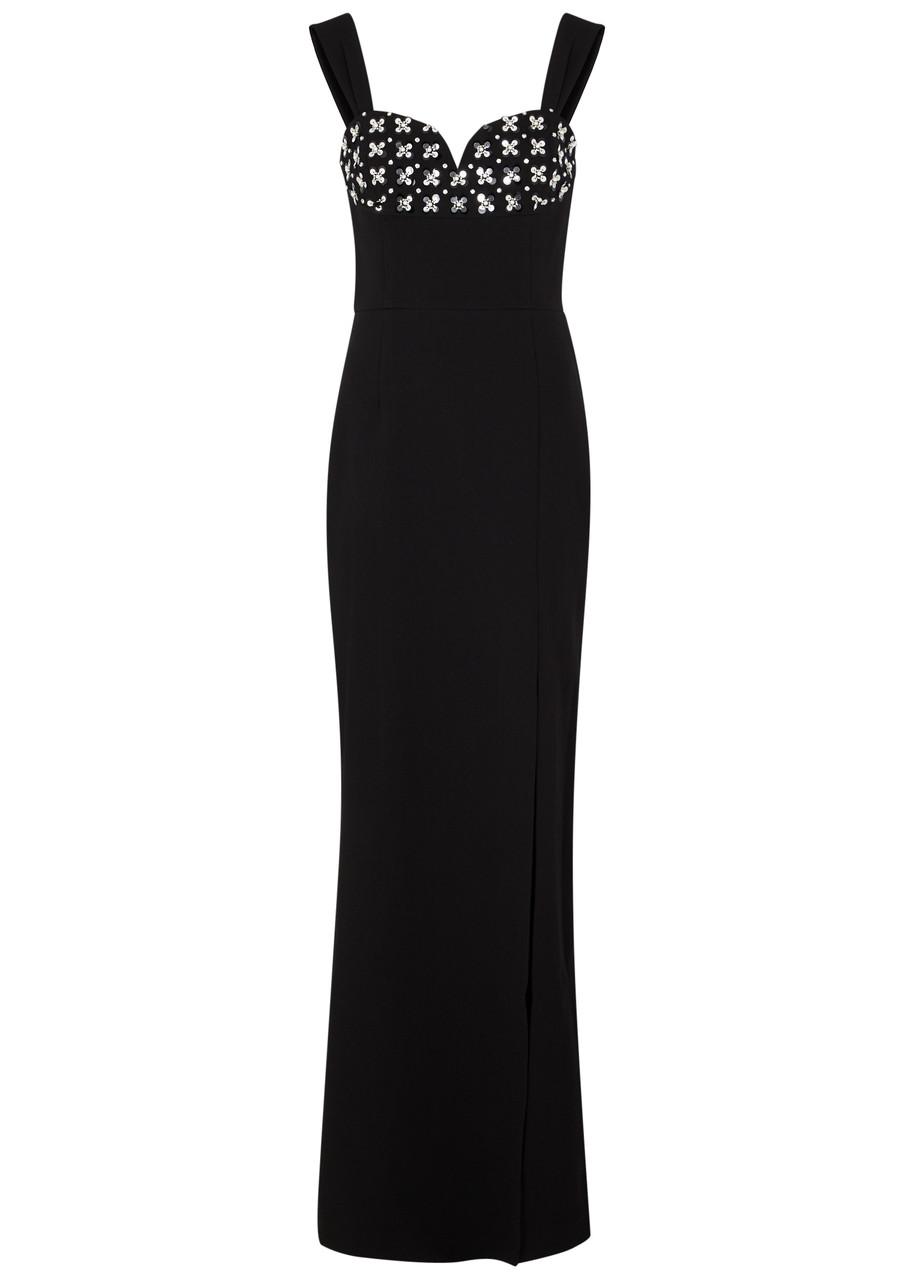 rebecca vallance black sequin dress Neve Mini Dress Black Size 8