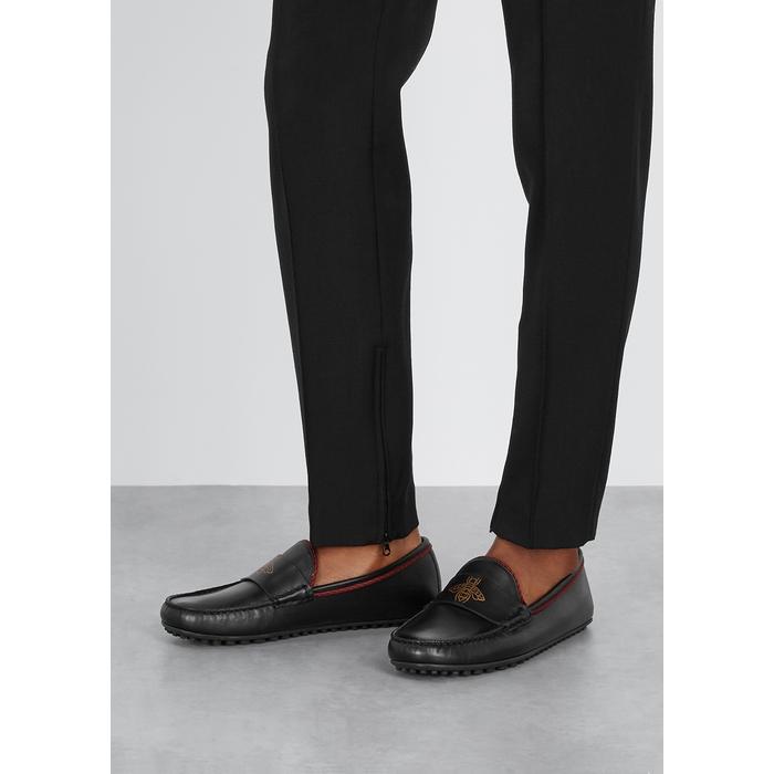 gucci kanye leather driving shoes