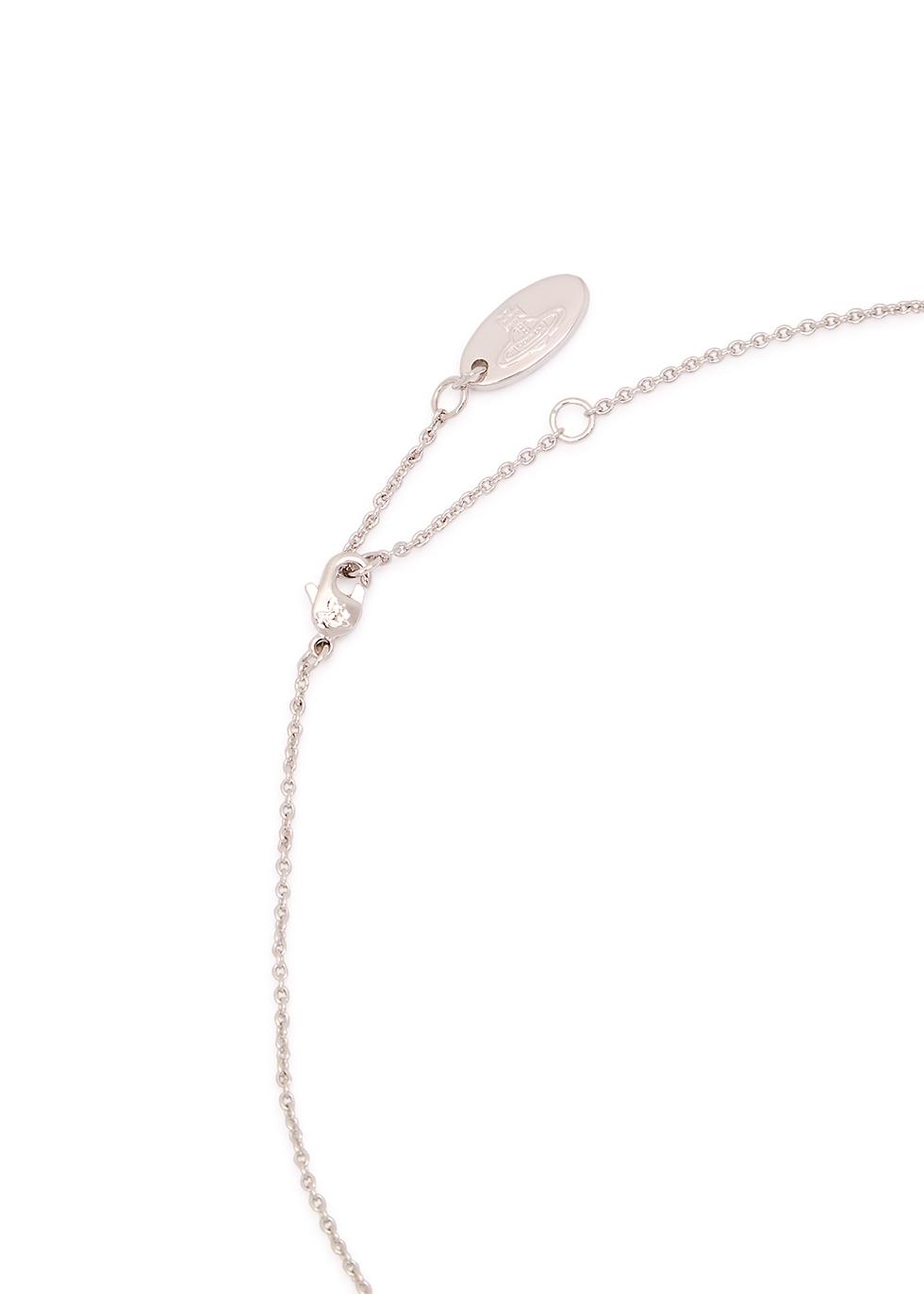 Vivienne Westwood London Silver Tone Orb Necklace In Metallic Lyst Vivienne Westwood London Silver Tone Orb Necklace In Metallic Lyst