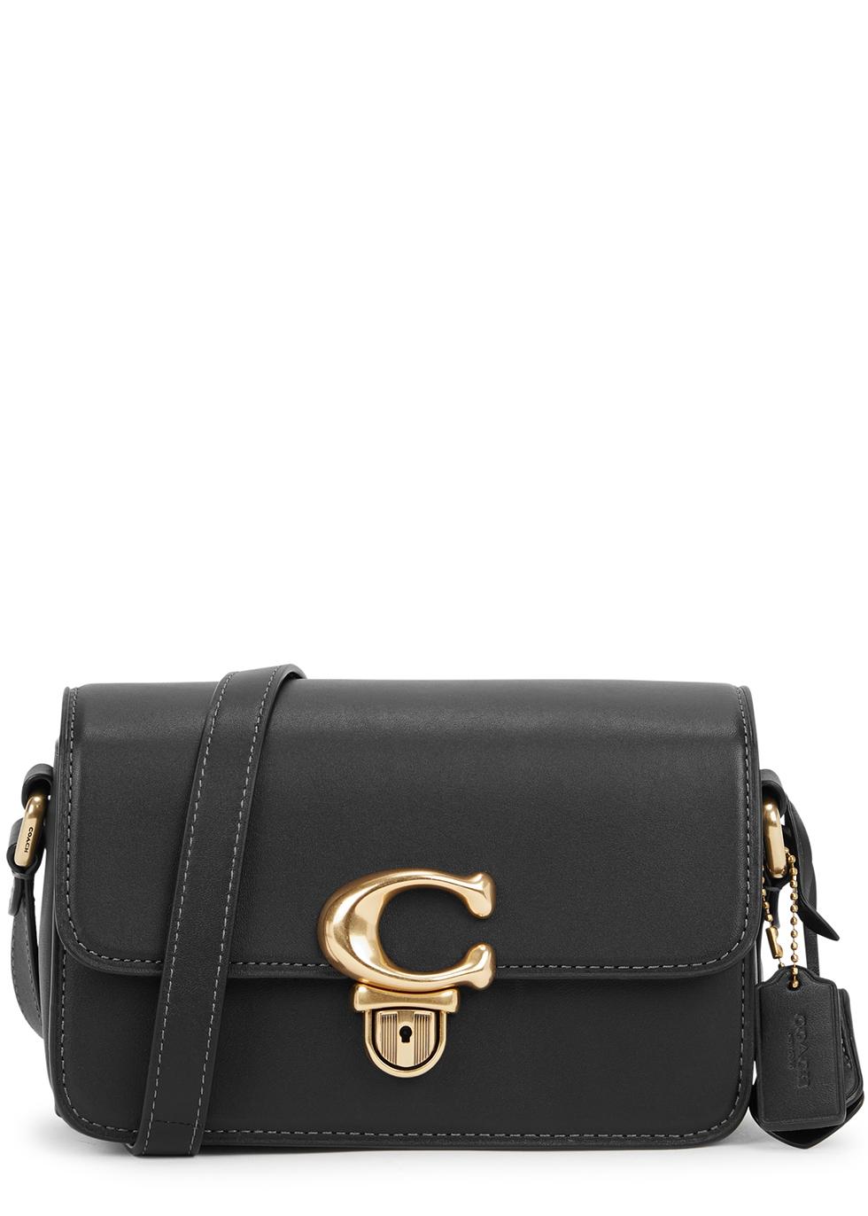 COACH Studio 19 Black Leather Shoulder Bag Lyst