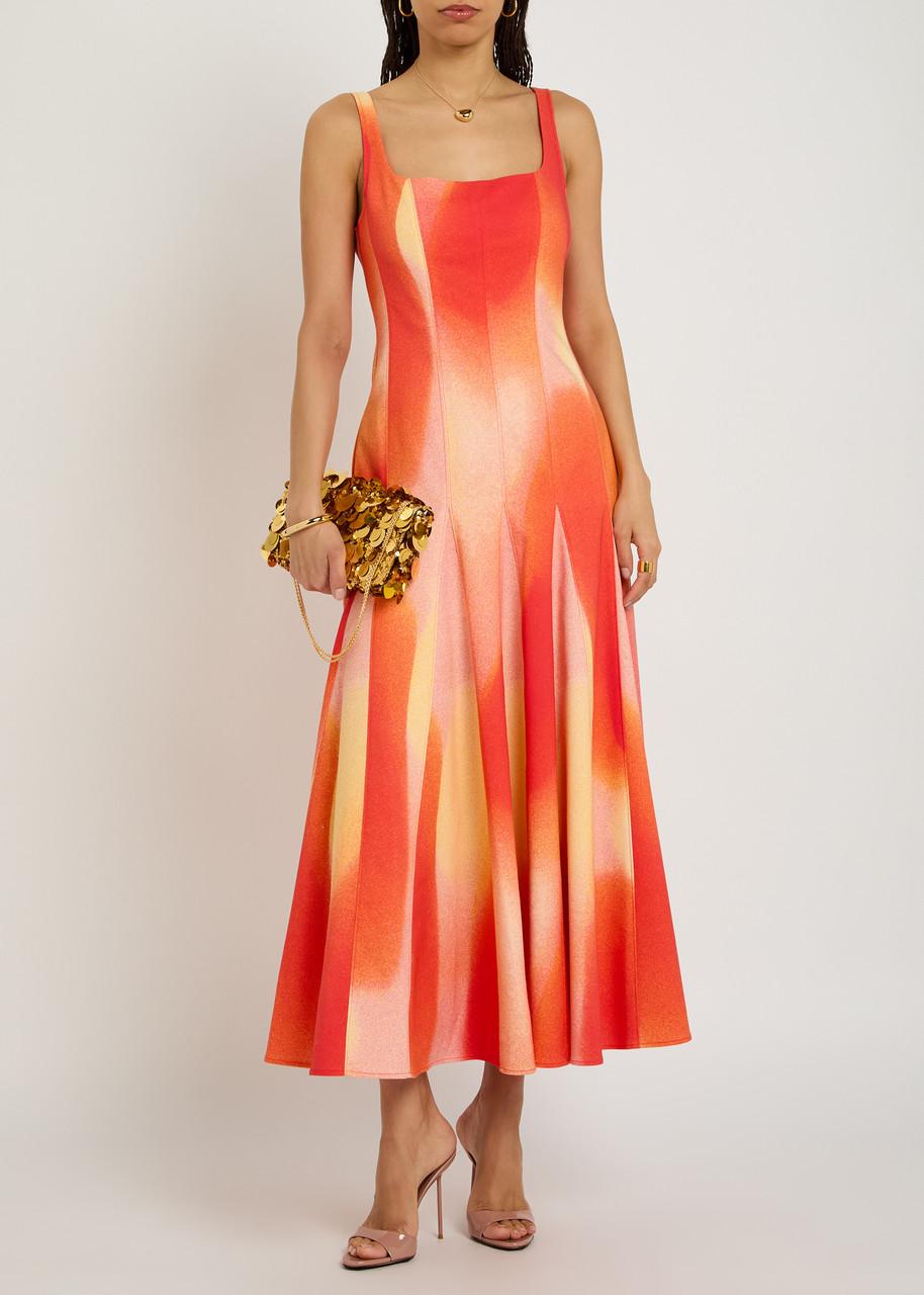jonathan simkhai orange dress Jonathan Simkhai Women's Aulora Mini Dress