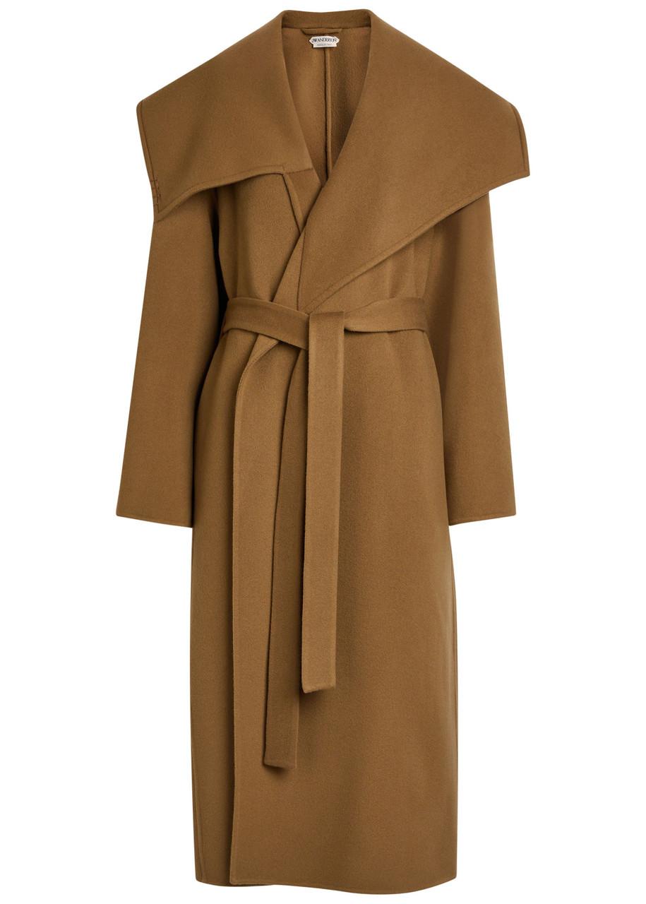 jw-anderson-Brown-Belted-Wool-