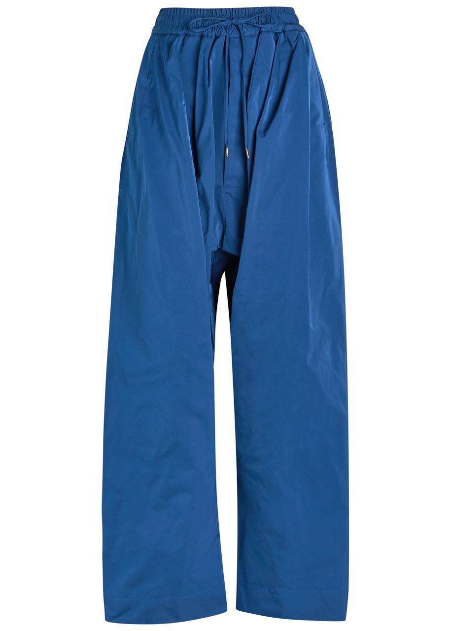 パンツ VIVIENNE WESTWOOD Woman Pants Blue 1F010008W00FC X402SI Light blue ray graphic-print trousers - women - VIVIENNE