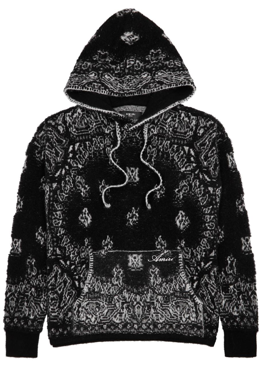 Black bandana online sweater