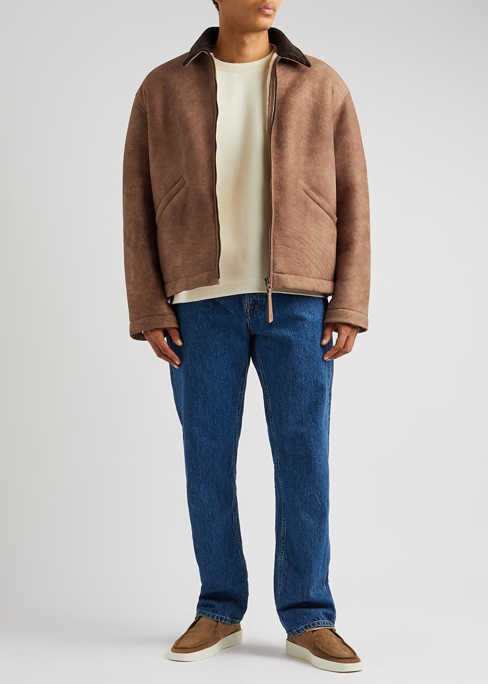 Loewe suede jacket sale