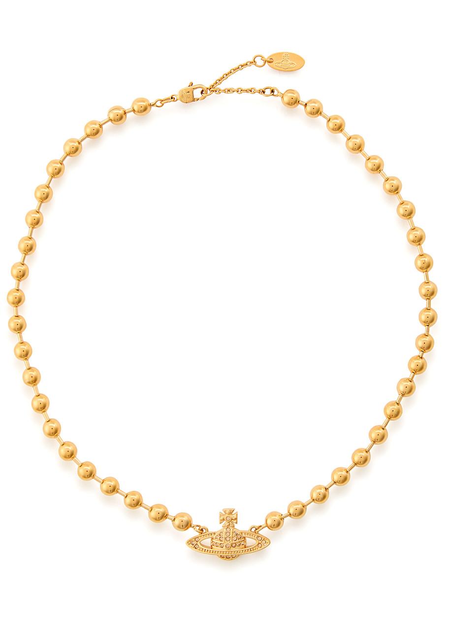 アクセサリー Thames Mini Bas Relief Choker Necklace Thames Mini Bas Relief Choker in PLATINUM-WHITE-Crystal