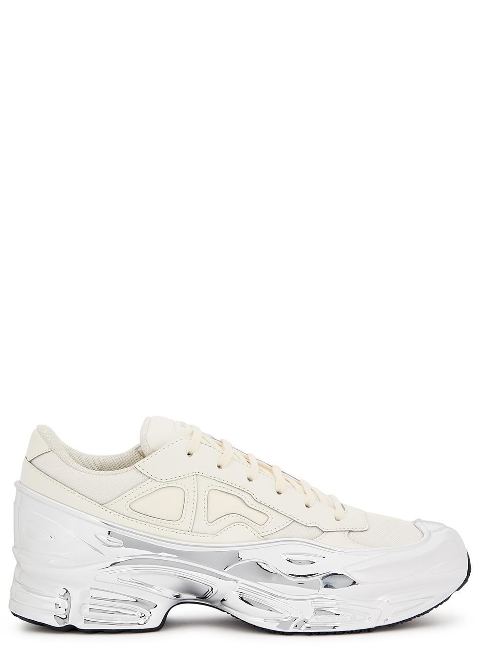 Adidas Originals Ozweego Celox Ecru Panelled Sneakers In Off White |  ModeSens