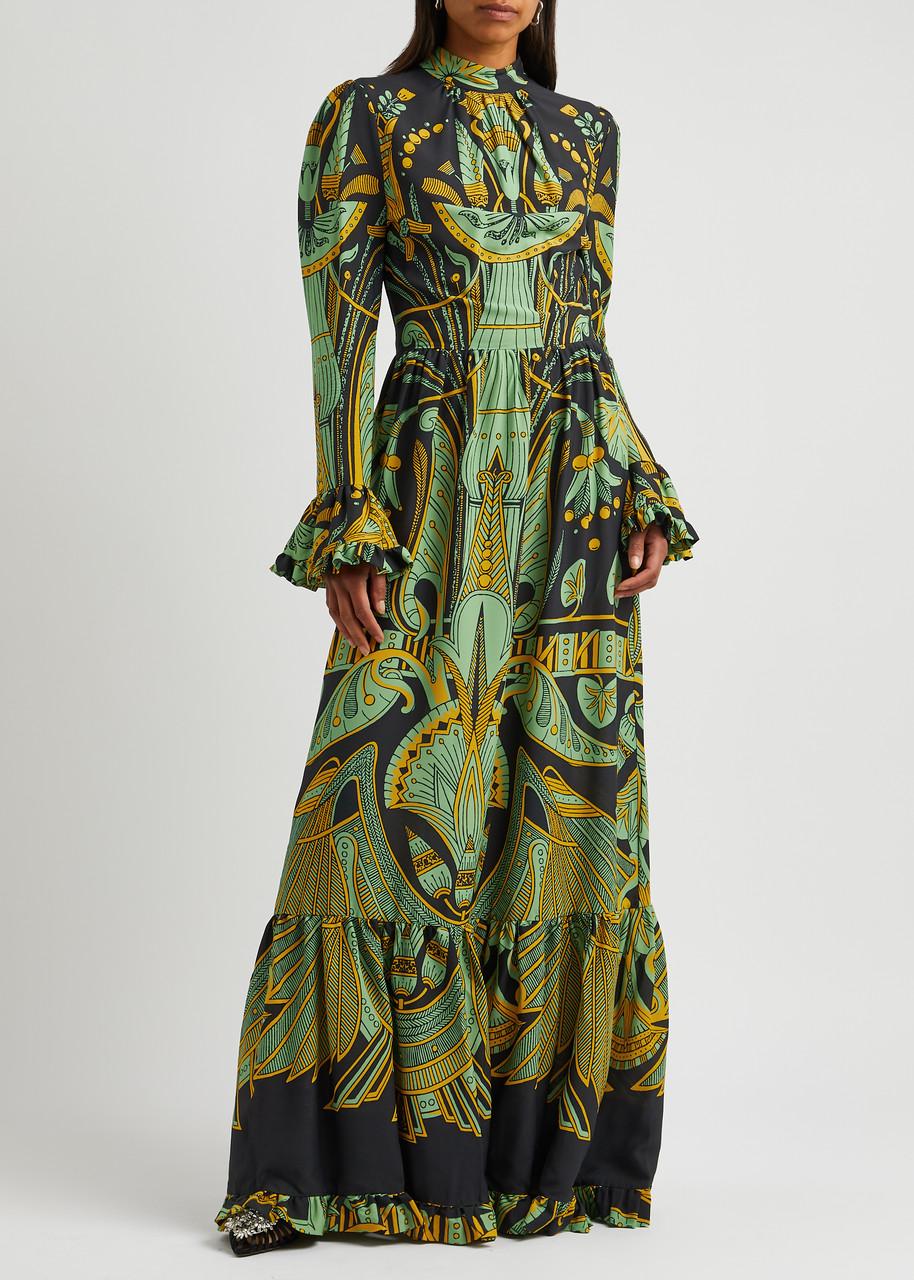 La DoubleJ Visconti Dress in Green | Lyst
