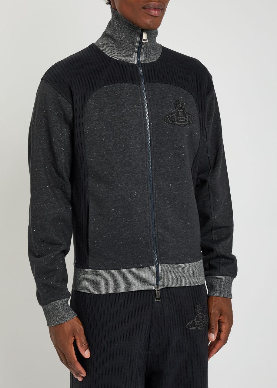 Vivienne Westwood Alien Panelled Cotton-Blend Track Jacket in