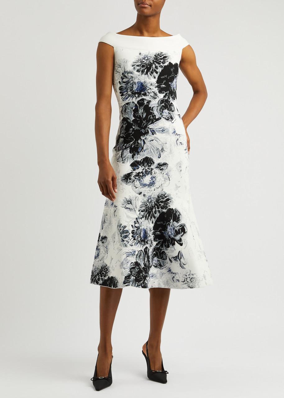 Alexander mcqueen intarsia dress hotsell