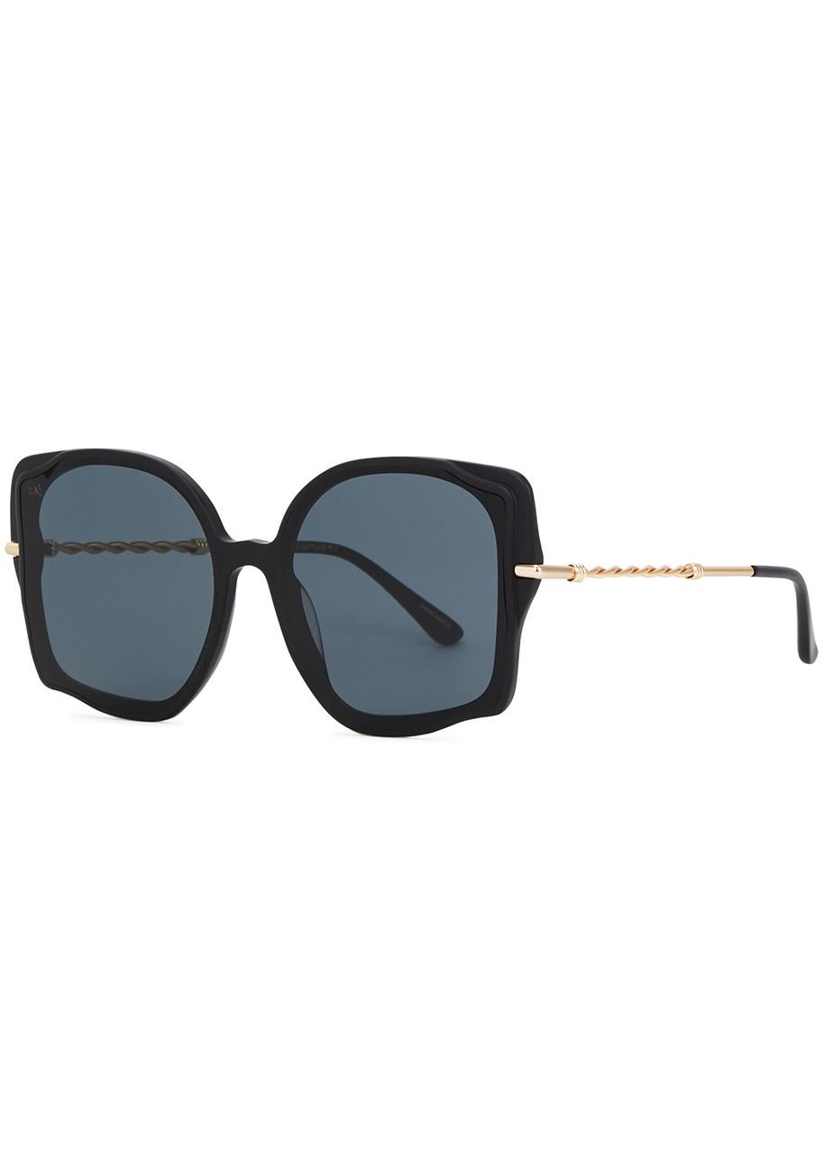 For Art's Sake Fahrenheit Oversized Sunglasses in Blue | Lyst UK
