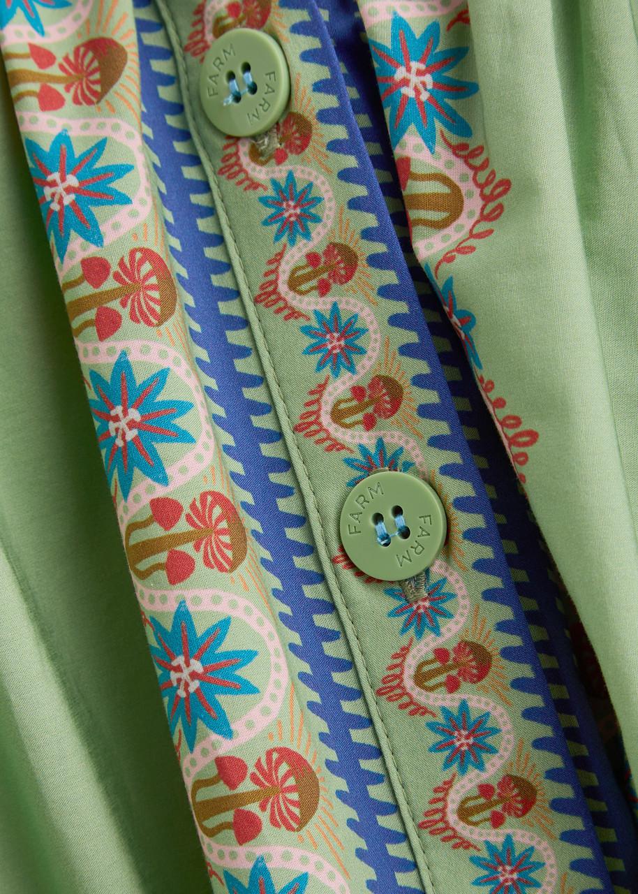 farm rio green bright yard maxi dress Green Bright Yard Maxi Dress FARM Rio