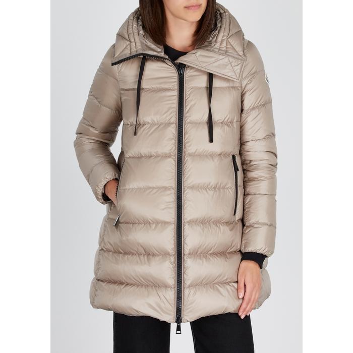 Moncler Synthetic Suyen Quilted Jacket in Beige (Natural) - Lyst