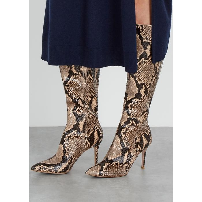 gianvito rossi python boots