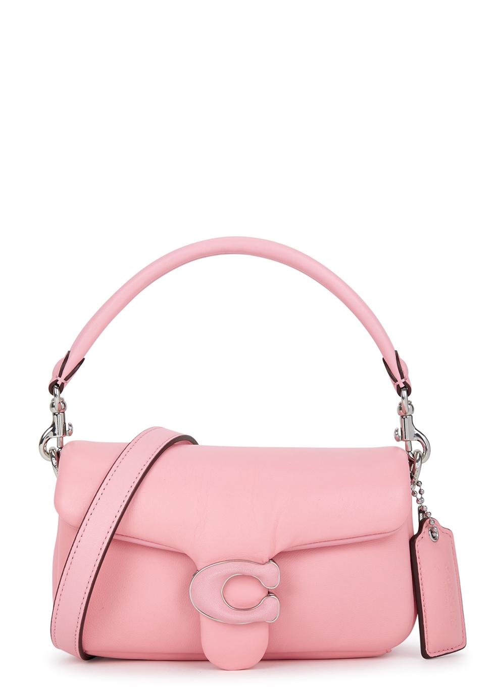 COACH Pillow Tabby 18 Leather Crossbody Bag in Pink Lyst
