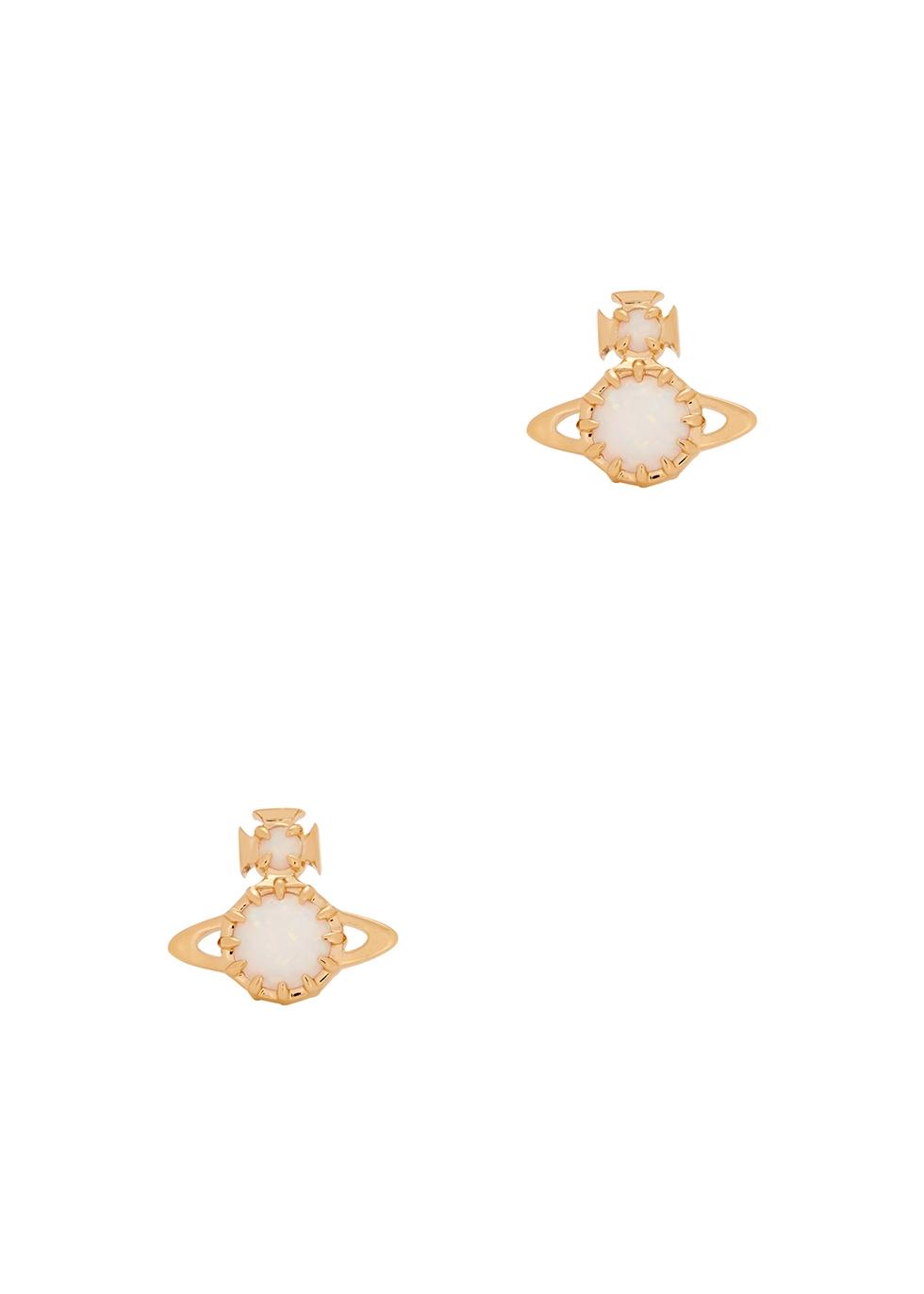 Vivienne Westwood London Gold Tone Orb Earrings In Metallic Lyst Vivienne Westwood London Gold Tone Orb Earrings In Metallic Lyst