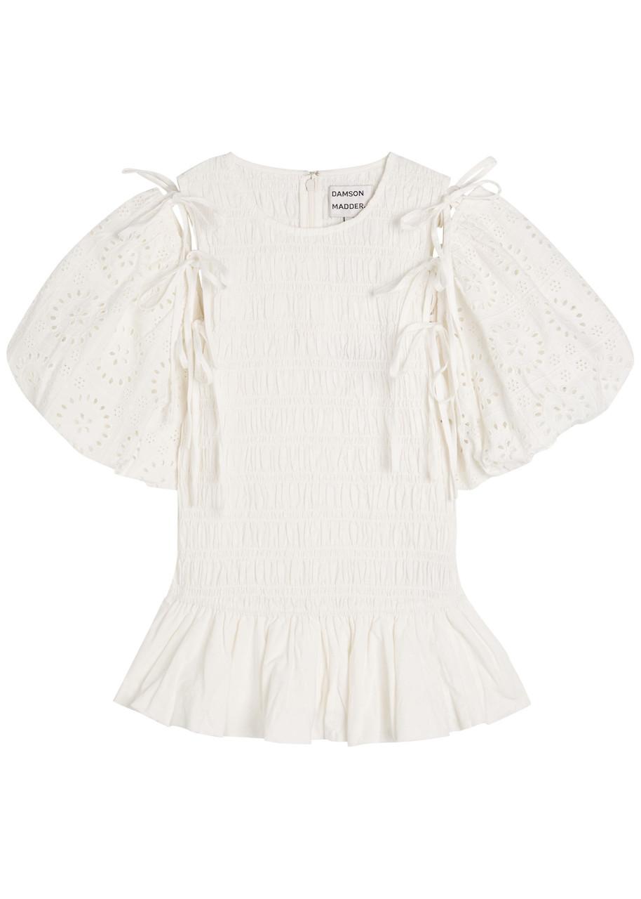 mare Basic Peplum Blouse ホワイト maré マレBasic Peplum Blouse