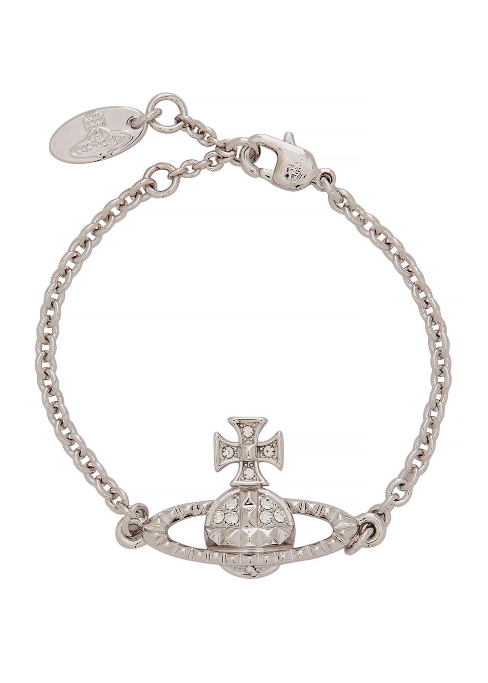Vivienne Westwood Mayfair Bas Relief Silver-tone Bracelet in Metallic ...