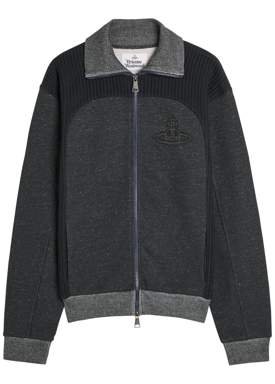 Vivienne Westwood Alien Panelled Cotton-Blend Track Jacket in