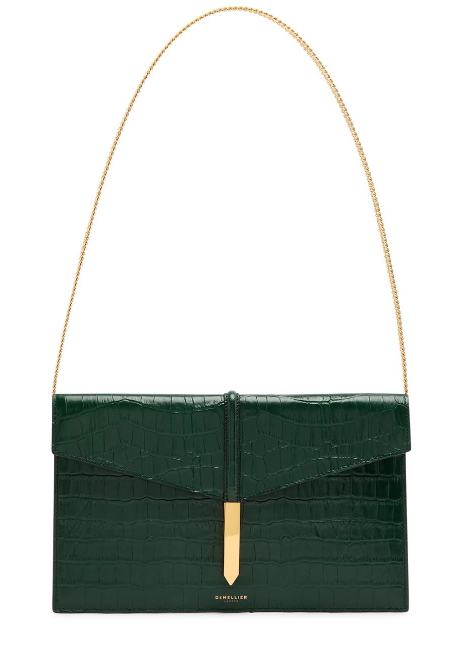アパルトモンDEMELLIER LONDON hand bag Demellier London The Vancouver Clutch in Dark Sand — UFO No More