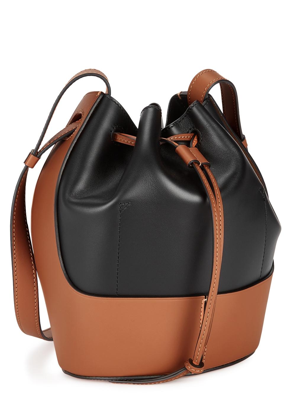 Loewe Large Balloon Leather Bucket Bag in Black - Save 37% - Lyst