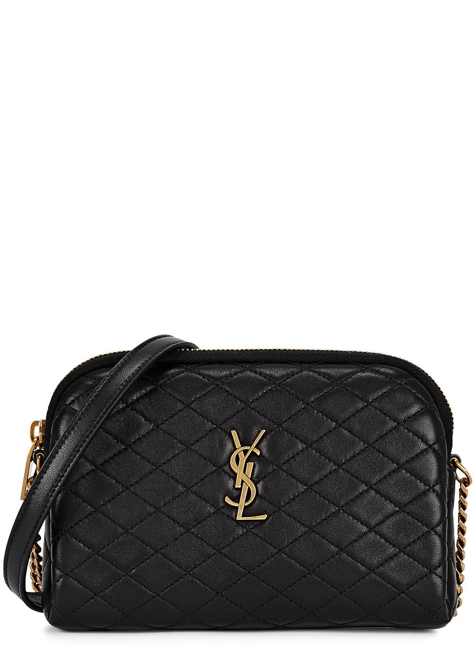 Saint Laurent Mini Leather Gaby Cross-Body Bag