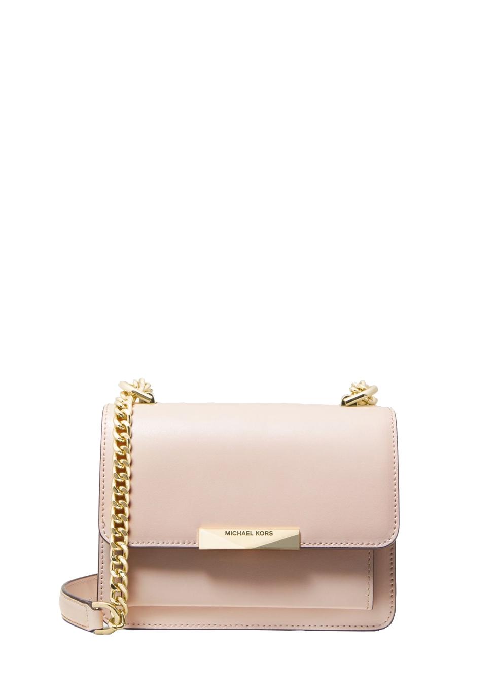 Michael Kors Jade Extra-small Leather Crossbody Bag | Lyst